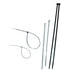20436 by ATD TOOLS - 36” Black Uv Stabilized Nylon Cable Ties 25 pc.