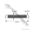 Automann KP181 Fifth Wheel Trailer Hitch Handle Fifth Wheel Trailer Hitch Handle Spring, for use with Fontaine "No-Slack"