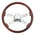 88116 by UNITED PACIFIC - Steering Wheel - 18" 4 Spoke, for Freightliner