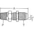 2240-4-4S by WEATHERHEAD - Adapter - Adaptor MP x MJ BHead