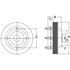 Horton 991985 Engine Cooling Fan Hub Drive Hub