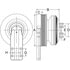 Horton 999836 Engine Cooling Fan Clutch DM Advantage Fan Clutch