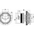 Horton 999996 Engine Cooling Fan Clutch CLUTCH*DM2SPE SE 24*CUM,172.5,8-PK,127.0 PLT,20.7 STUDS