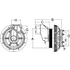 Horton 99A9730 Engine Cooling Fan Clutch DM Advantage Two-Speed Fan Clutch