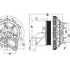 Horton 999998 Engine Cooling Fan Clutch CLUTCH*DM2SP SE 21*CUM,197.8,8-PK,127.0 PLT,27.1 STUDS