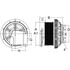 Horton 999959 Engine Cooling Fan Clutch CLUTCH*DM2SPE*CAT,210.0,6-PK/12-PK,126.9 PLT,26.6 STUDS