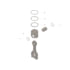 Cummins 3802132 CUMMINS ENGINES ORIGINAL OEM, PISTON AND RING KIT, .50MM OVERSIZE