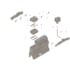 Cummins 4089369 Engine Cylinder Head Gasket Engine Cylinder Head Gasket - Single