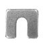 3156 by AUVECO - Shim 1-1/4” x 1-1/8” w 3/8” Slot Zinc 1/8" Thick