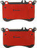 P50098N by BREMBO - Premium NAO Ceramic OE Equivalent Pad