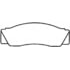 Bendix D102 Disc Brake Pad Set Disc Brake Pad Set
