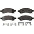 D1169 by BENDIX - CQ Disc Pad Set