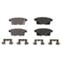 D1259A by BENDIX - CQ Disc Pad Set