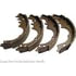 AF358 by BENDIX - Drum Brake Shoe - New, Without Hardware