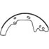 AF567 by BENDIX - Drum Brake Shoe - New, Without Hardware