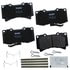 Bendix CFC1119 Disc Brake Pad Set PRIORITY1 CERAMIC PADS
