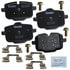 Bendix CFC1850 Disc Brake Pad Set PREMIUM COPPER FREE