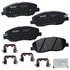 Bendix CFC1917 Disc Brake Pad Set CU Free Pads