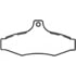 D724CT by BENDIX - CT3 Ceramic Disc Pad Set