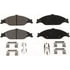 Bendix D804CT Disc Brake Pad Set CT3 Disc Pad Set