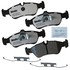 MKD1006FM by BENDIX - FLEET METLOK Disc Brake Pad Set