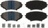 MKD1009 by BENDIX - Semi-Met Disc Pad Set