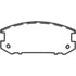D309CT by BENDIX - CT3 Ceramic Disc Pad Set