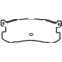 Bendix D400CT Disc Brake Pad Set CT3 Disc Pad Set