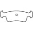 MKD359 by BENDIX - Disc Brake Pad Set - Semi Metallic