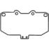 Bendix MKD460 Disc Brake Pad Set DISC PAD PKG