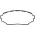 Bendix MKD468 Disc Brake Pad Set Disc Brake Pad Set