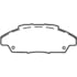 MKD496 by BENDIX - DISC PAD PKG