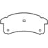 MKD505SUV by BENDIX - Disc Brake Pad Extended Wear (heavy Duty) Brake Pads With Shims