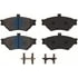 MKD659 by BENDIX - Disc Brake Pad Set - Semi Metallic