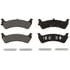MKD667 by BENDIX - Disc Brake Pad Set - Semi Metallic