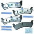 MKD667FM by BENDIX - FLEET METLOK Disc Brake Pad Set