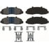 MKD679 by BENDIX - Disc Brake Pad Set - Semi Metallic