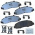 MKD679FM by BENDIX - Disc Brake Pad Set