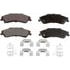 MKD729 by BENDIX - Disc Brake Pad Set - Semi Metallic