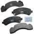 MKD717FM by BENDIX - FLEET METLOK Disc Brake Pad Set
