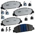 Bendix MKD827FM Disc Brake Pad Set BENDIX FLEET METLOK