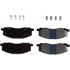 MKD1558 by BENDIX - Semi-Met Disc Pad Set