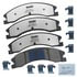 MKD1565AFM by BENDIX - FLEET METLOK Disc Brake Pad Set