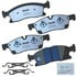 MKD1629FM by BENDIX - FLEET METLOK Disc Brake Pad Set