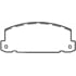Bendix MKD285 Disc Brake Pad Set Semi-Met Disc Pad Set