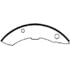 Bendix RAF542 Drum Brake Shoe and Lining Assembly Non-asb R-shoe