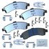 MKD882FM by BENDIX - FLEET METLOK Disc Brake Pad Set