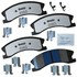 MKD945FM by BENDIX - FLEET METLOK Disc Brake Pad Set