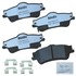 PBD1352 by BENDIX - POLICE DISC PAD SET