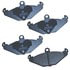 Bendix SBM491 Disc Brake Pad Set Stop Ceramic Disc Pad Set